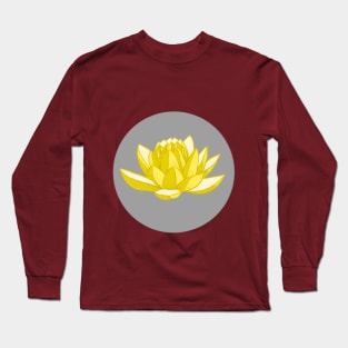 Banana Flower Lotus Long Sleeve T-Shirt